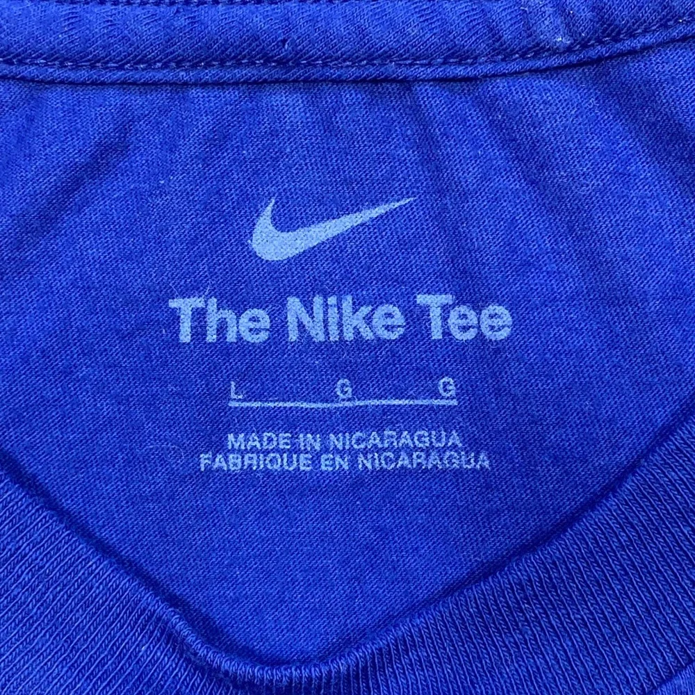 Nike New York Mets TShirt Sz L Mens Blue Sportswear Jacob deGrom 48 MLB Baseball